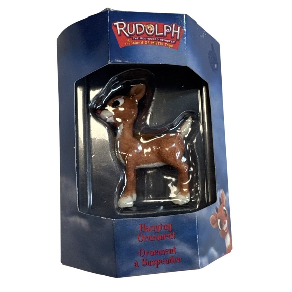 Enesco Rudolph Red Nosed Reindeer Island of Misfit Toys Hanging Ornament